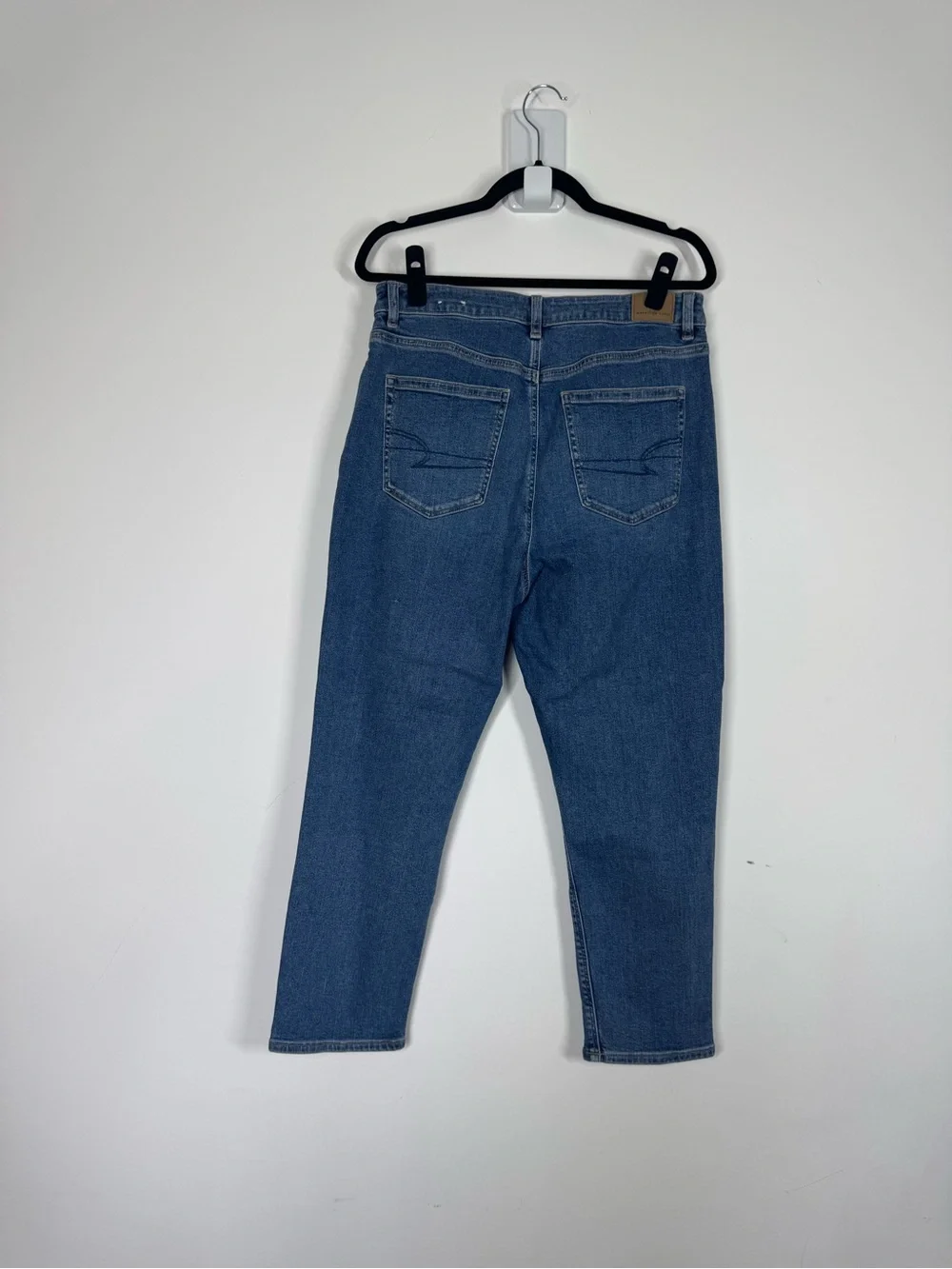 American Eagle Jeans 12Short High Rise Mom Stretch